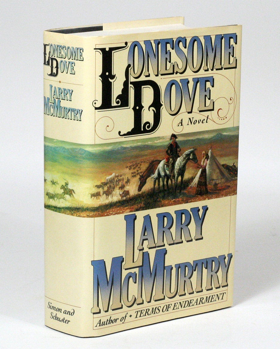 Lonesome Dove | LARRY MCMURTRY | First edition Lonesome Dove | LARRY MCMURTRY | First edition