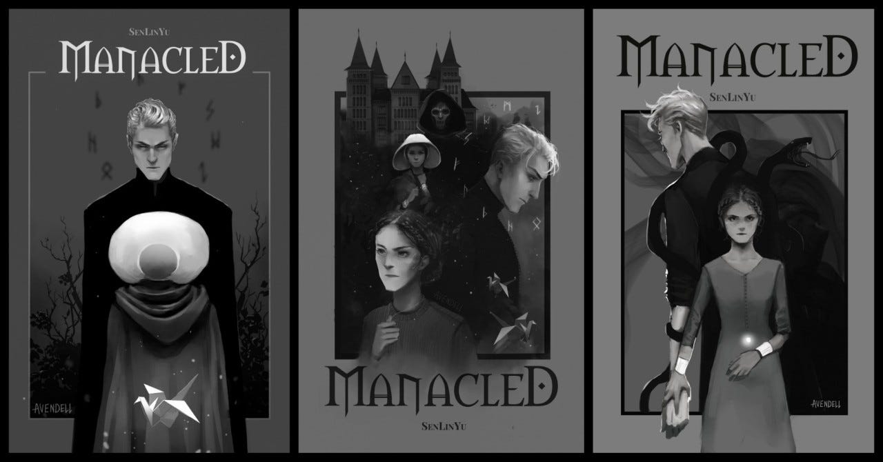 SenLinYu — The cover for the third and final part of Manacled...