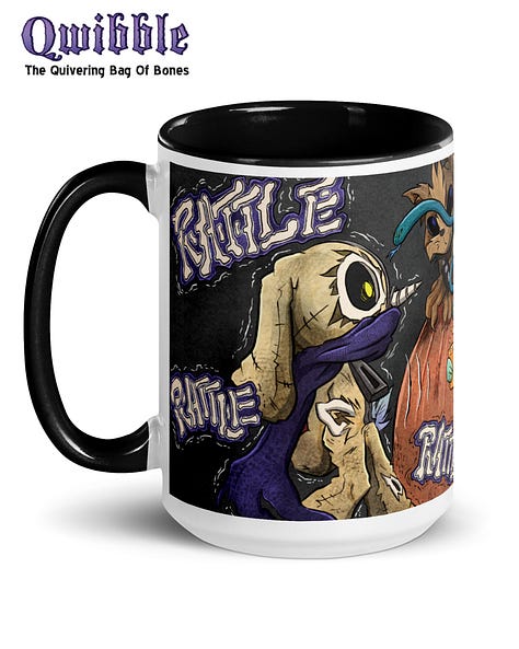 Qwibble Halloween Mugs