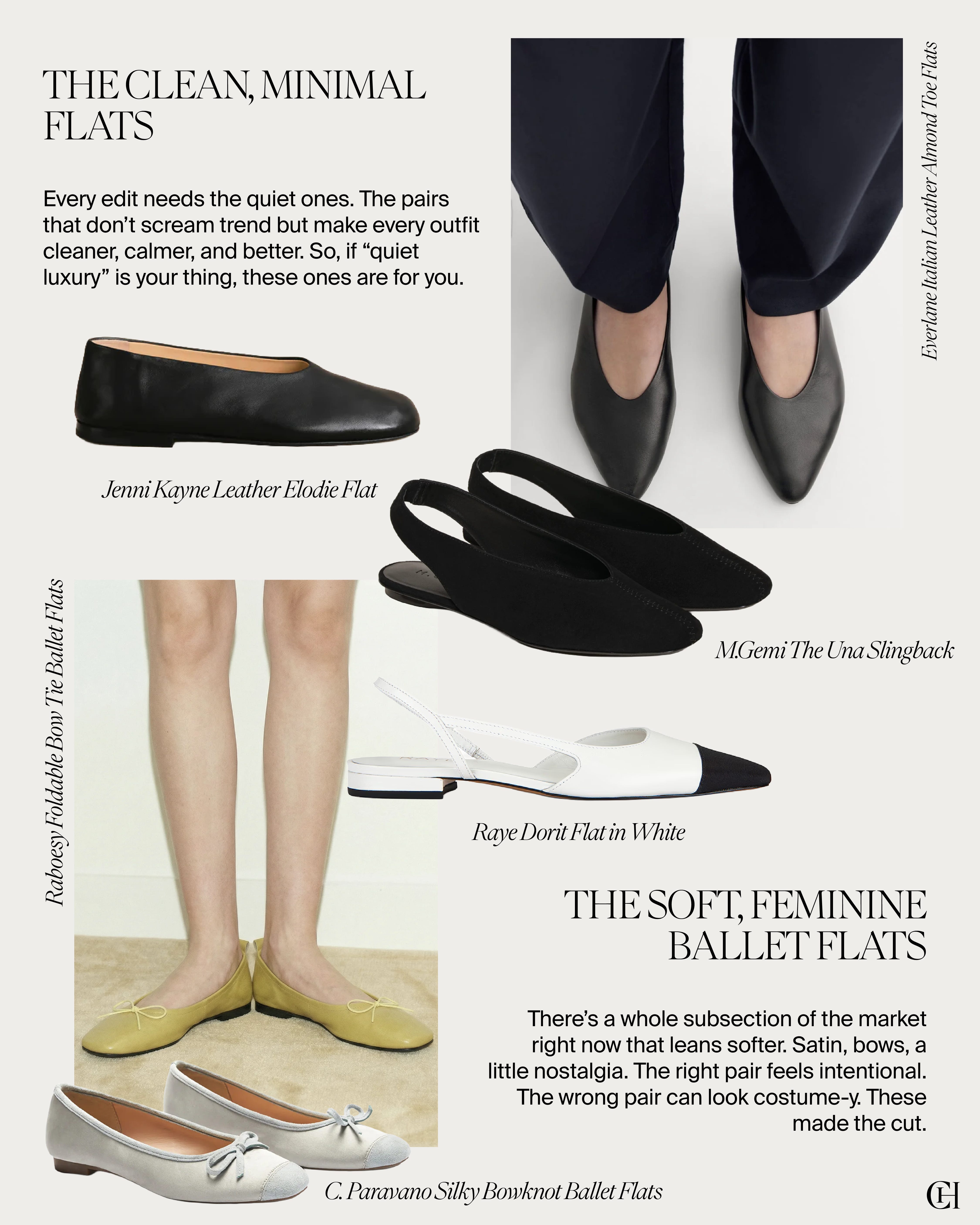 Basic Flats The Ultimate Spring Flats Edit - the chérie world