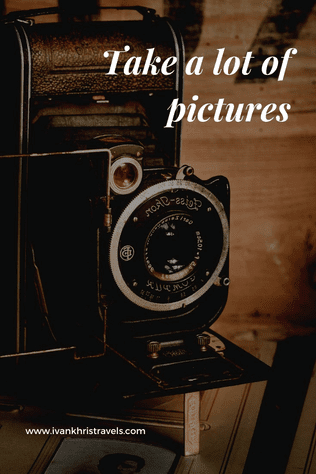 Regain your drive to write Take a lot of pictures when you travel to regain your drive to write