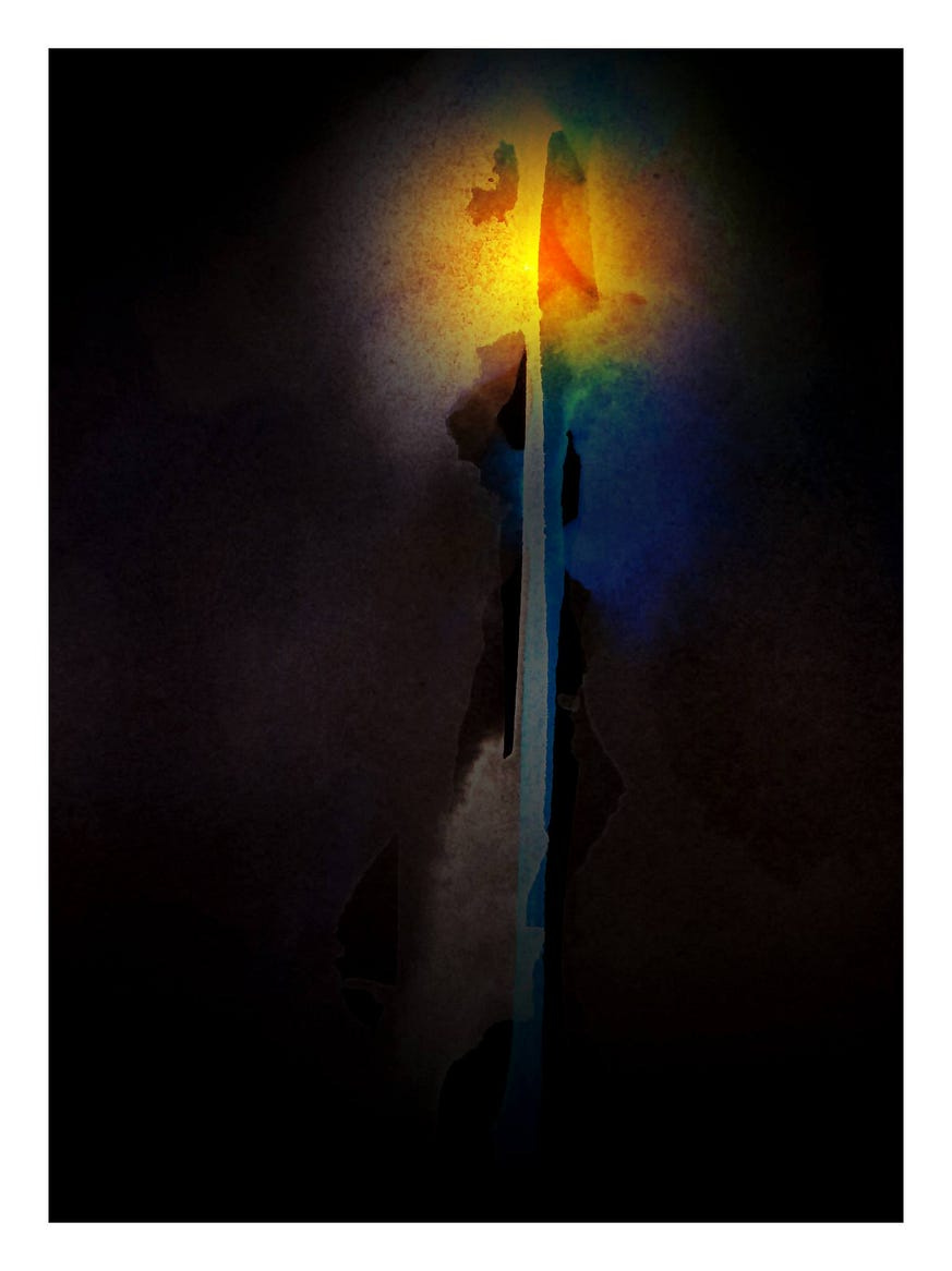 The Lighted Face of Love that shines in the darkness