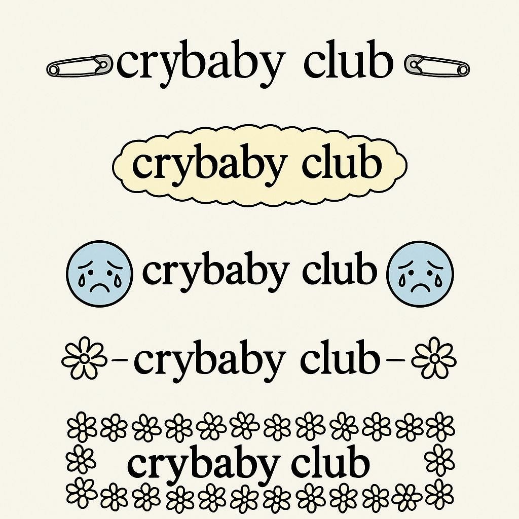 crybaby club