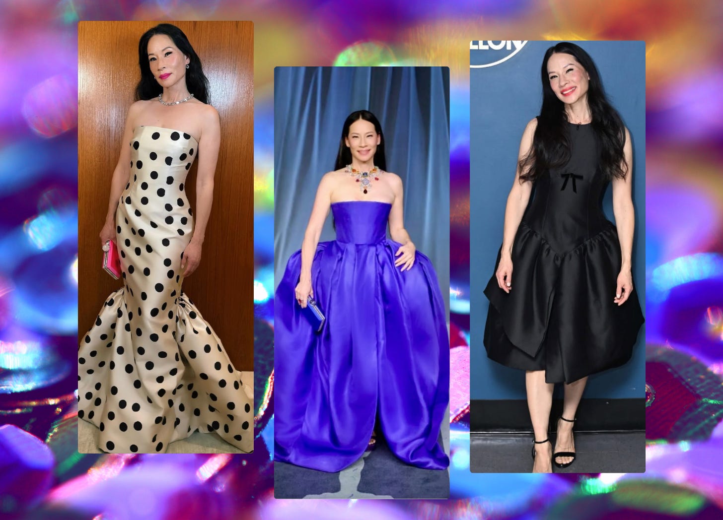 lucy liu golden globes dress 2000 Liu's Rosemead Red Carpet Style, According to Her Stylist Glowhouse