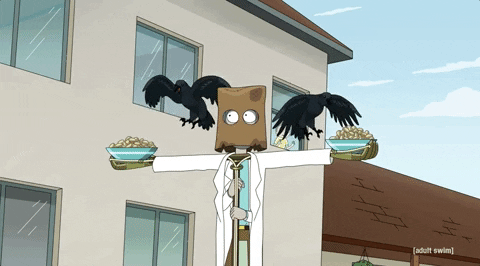 Season 5 Crows GIF by Rick and Morty Season 5 Crows GIF by Rick and Morty