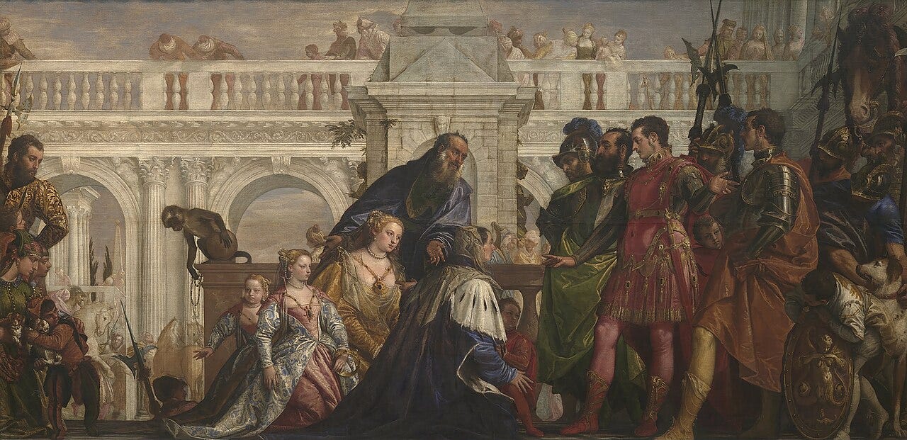 Veronese Family of Darius before Alexander Veronese Family of Darius before Alexander