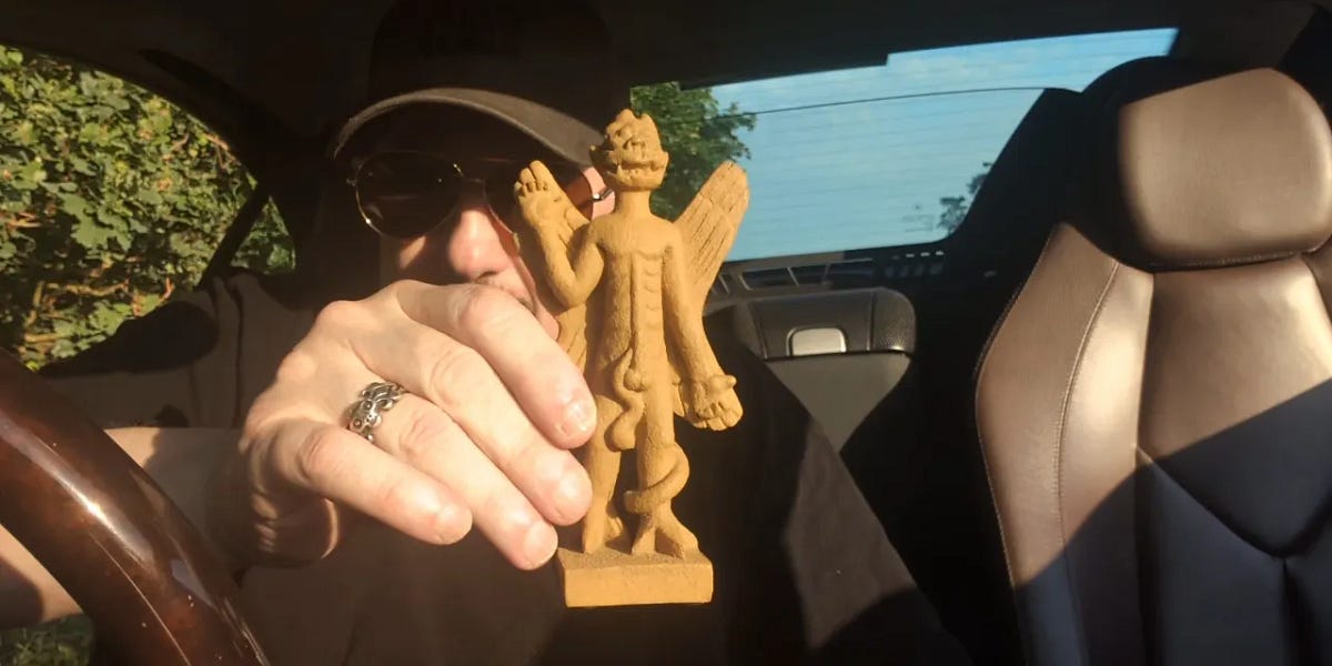 Satanic Sermon: Pazuzu & The UFO Demons Are Comming Out To Play