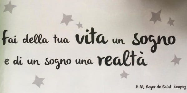 dream to reality (italian) dream to reality (italian)