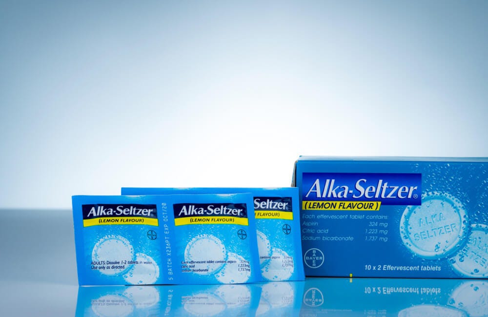 Alka-Seltzer ©Fahroni / Shutterstock.com Alka-Seltzer ©Fahroni / Shutterstock.com