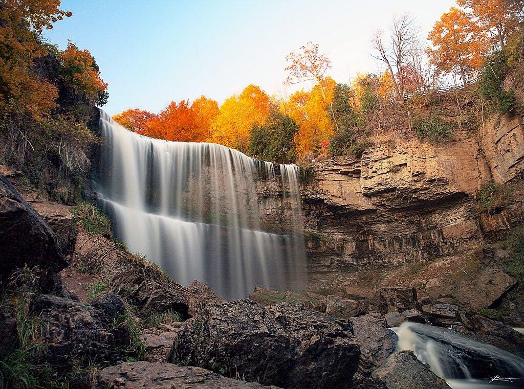 Webster's Falls in Hamilton, Ontario Webster's Falls in Hamilton, Ontario