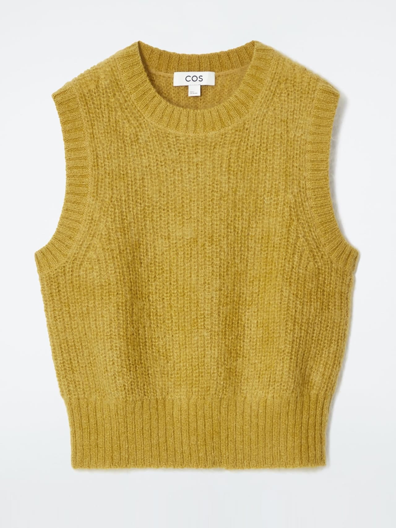 Mohair knit vest
