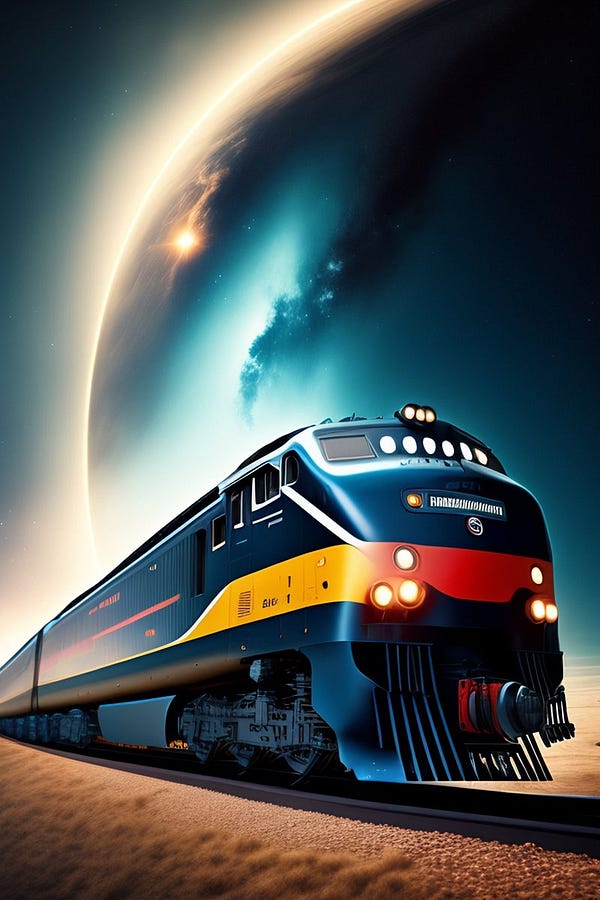 Galactic Express. Lexica Aperture v2