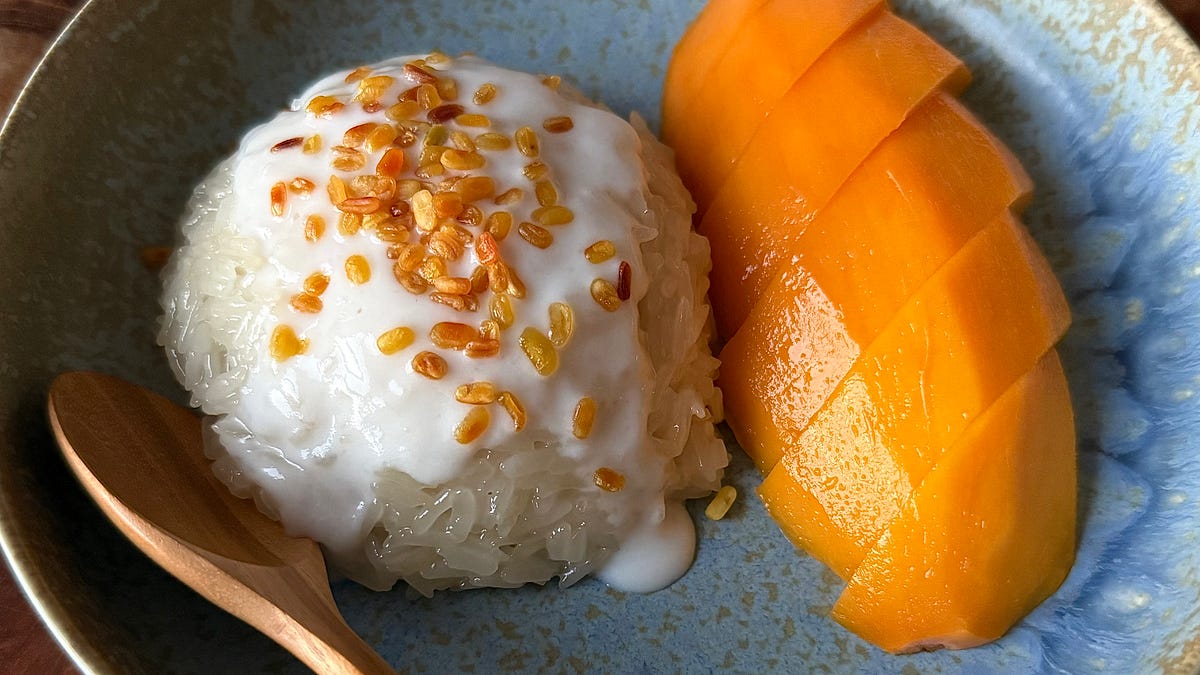 Milli Rice RECIPE: Mango Sticky Rice - by Milli Taylor - When in Rome