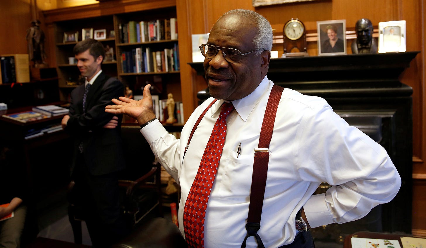 Clarence Thomas Statue & Georgia Democrats | National Review