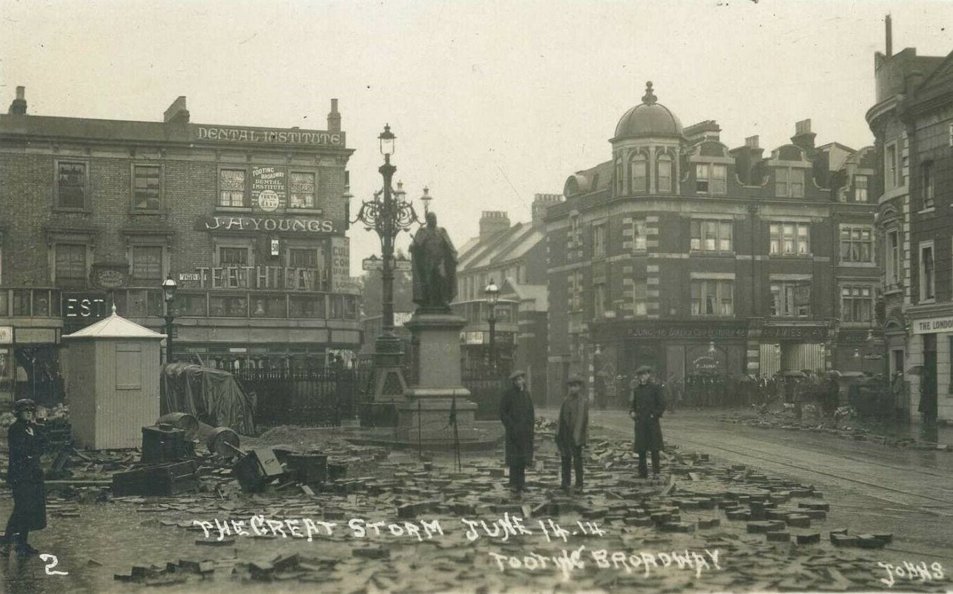 May be an image of street and text