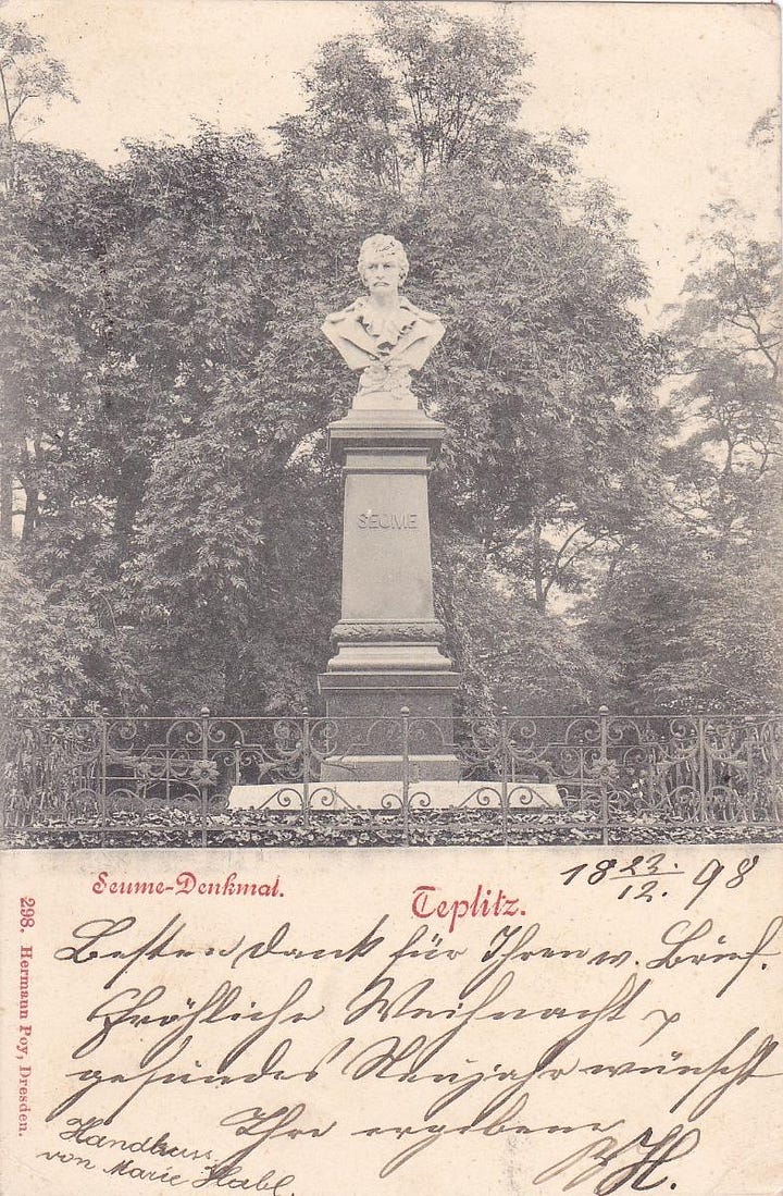 Seume monument