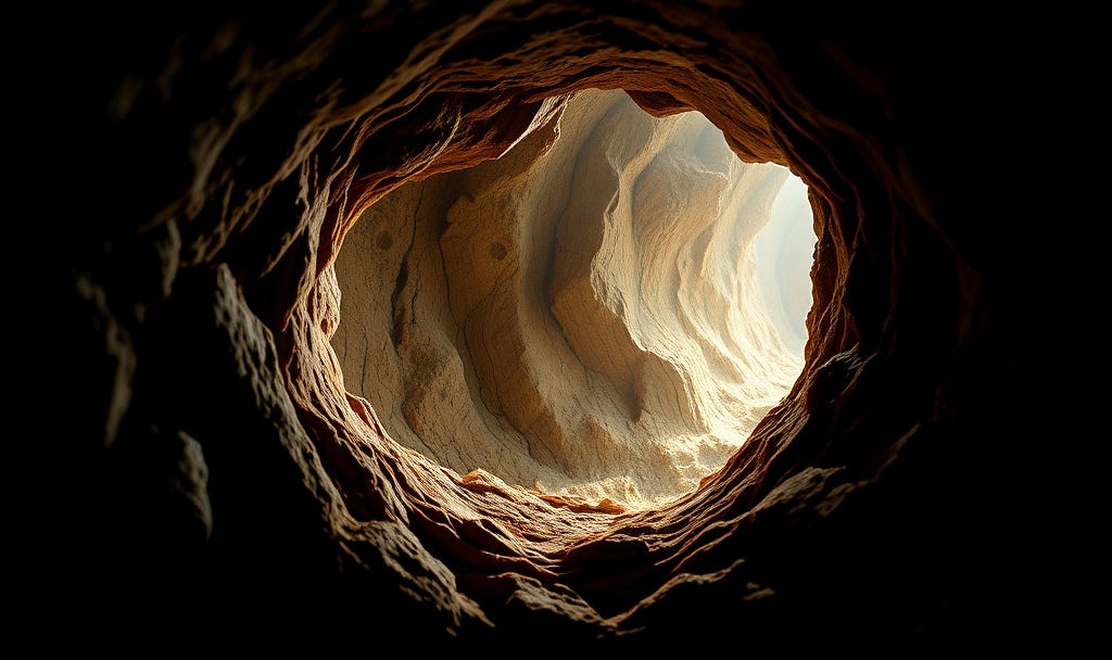 The Hole Through Which Everything Flows