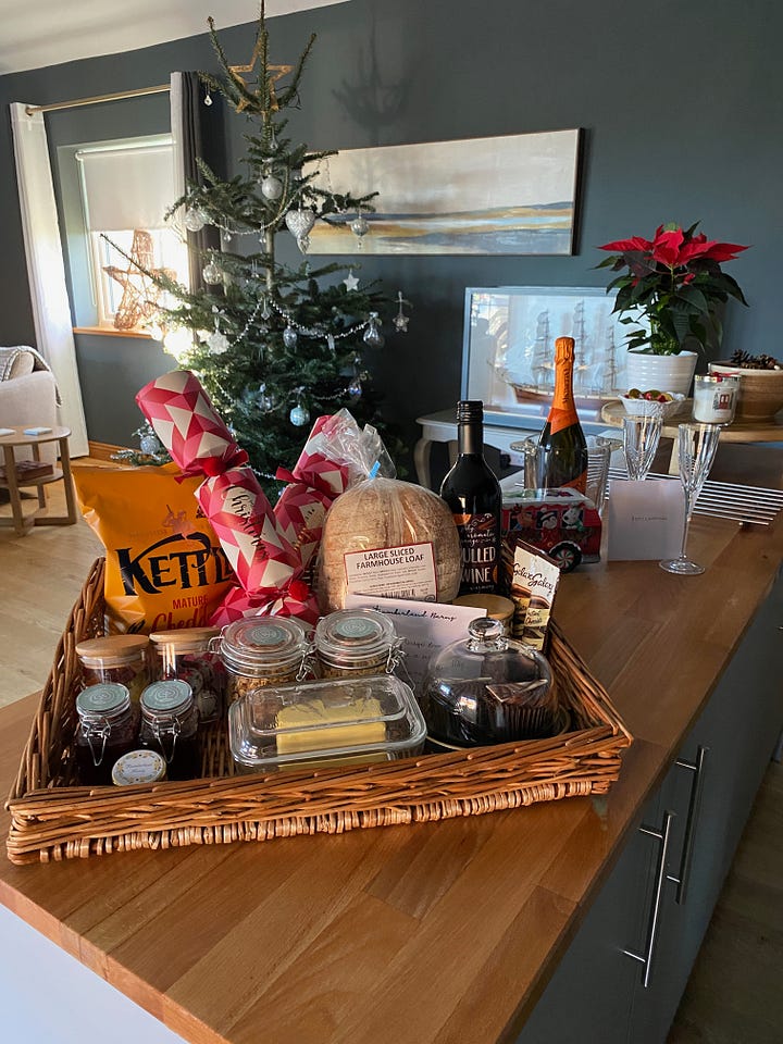 Christmas hampers for both the humans and the doggies