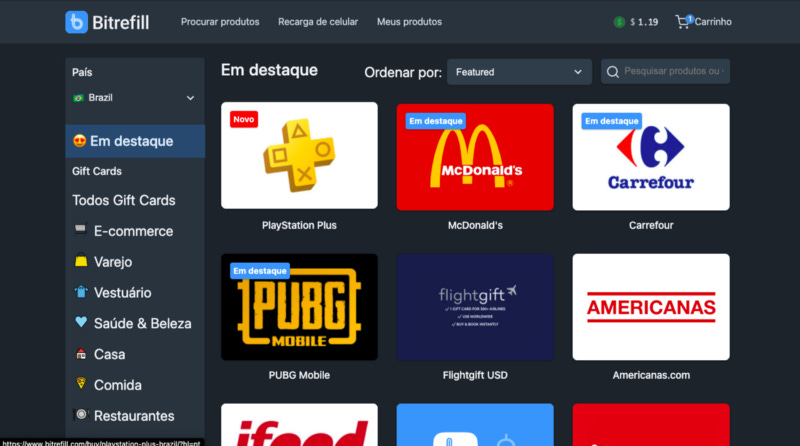 Guia: Como criar uma conta Bitrefill Guia: Como criar uma conta Bitrefill
