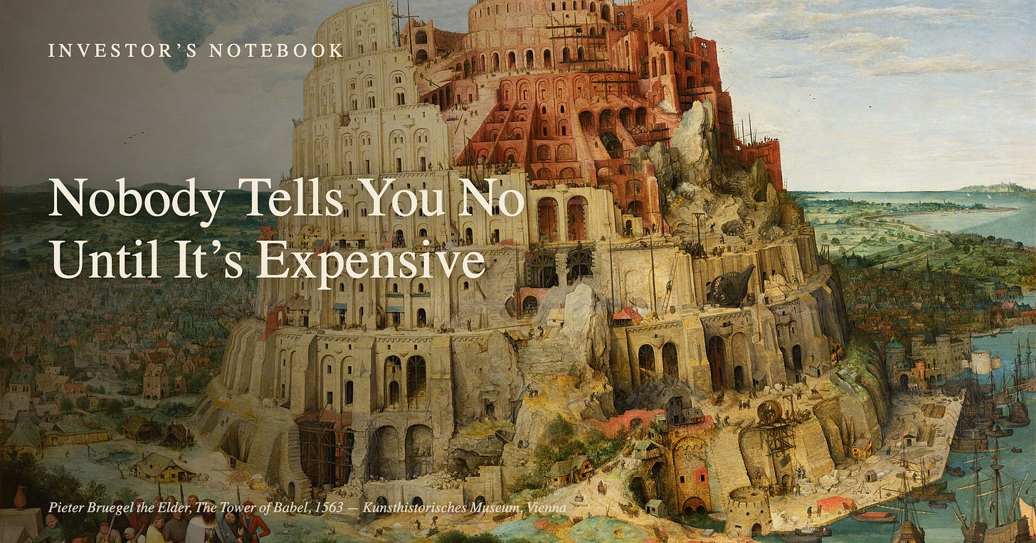 Nobody Tells You No Until It's Expensive