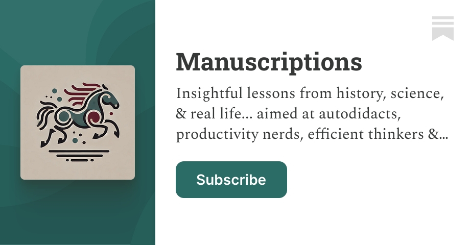 Manuscriptions | Eleanor Konik | Substack