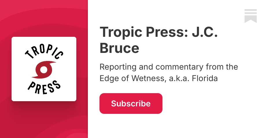 Books | Tropic Press: J.C. Bruce | Substack
