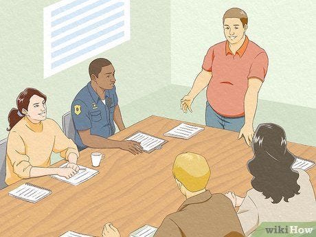 Step 4 Hold a Neighborhood Watch meeting.