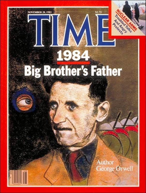 TIME Magazine Cover: George Orwell - Nov. 28, 1983 - Writers - Books