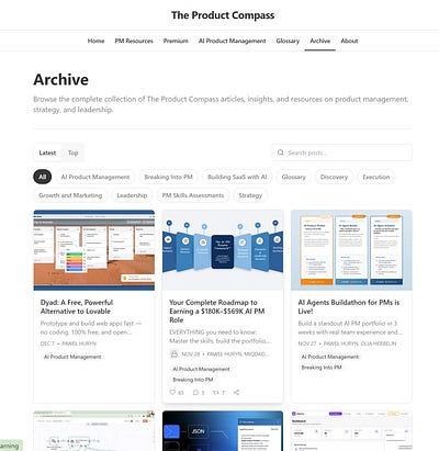 The Product Compass chat