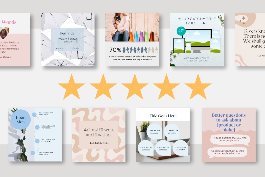 The 10+ Best Social Media Canva Templates for Your Business