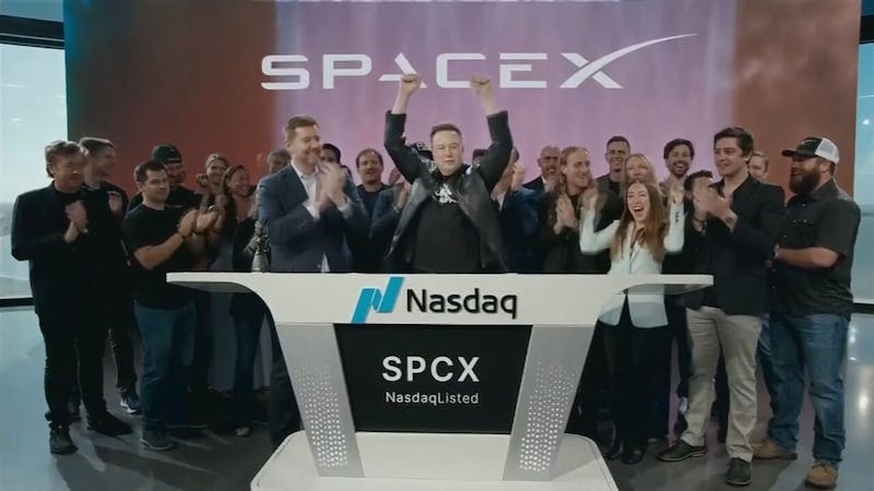 Elon Musk launches SpaceX stock - WFTV Elon Musk launches SpaceX stock - WFTV