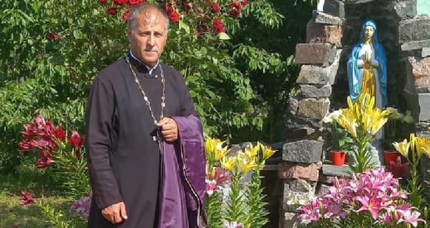 Father Stepan Podolchak Photo from social media, reposted from CJI