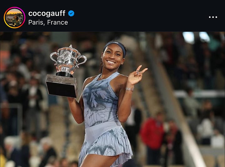 Coco Gauff, Roland-Garros champion
