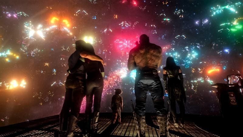 Guardians of the Galaxy Vol. 2, Yondu’s funeral scene