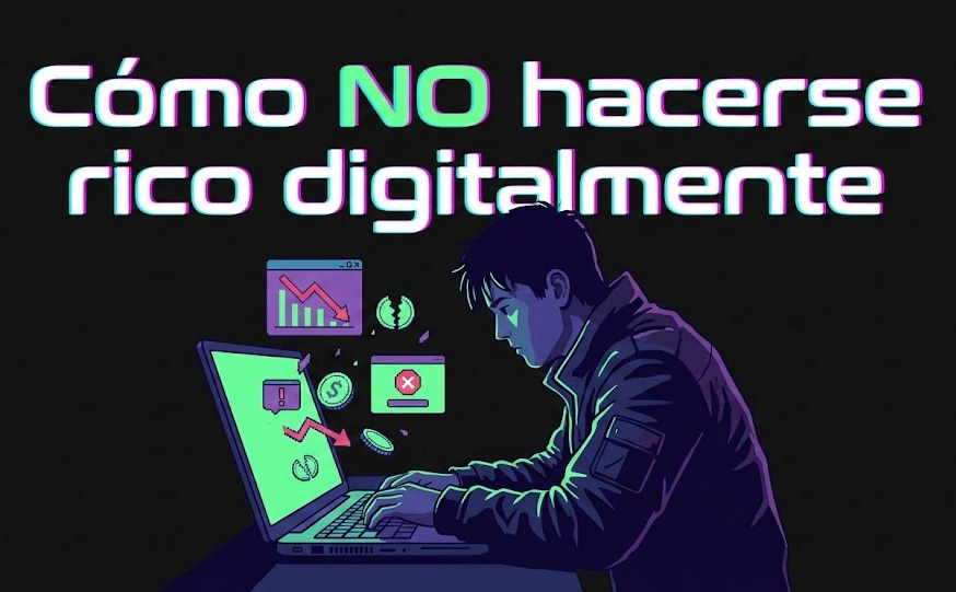Portada del post Cómo NO hacerse rico digitalmente