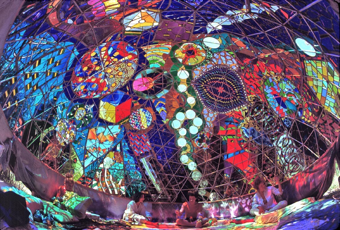Wide-angle view by Chuck Henrikson, 1976