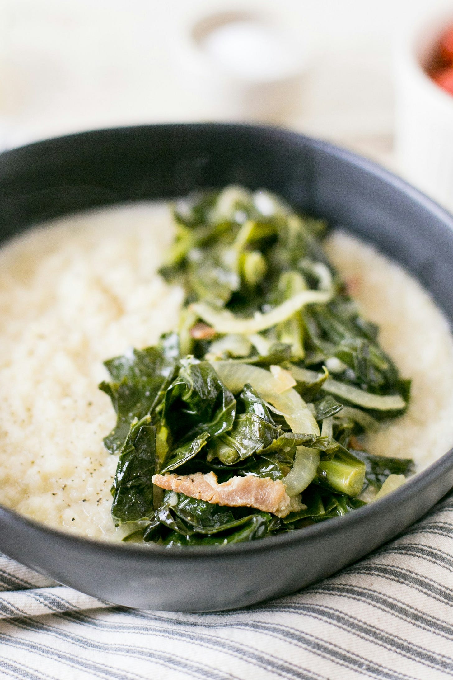 A bowl of greens, photo by Kim Daniels