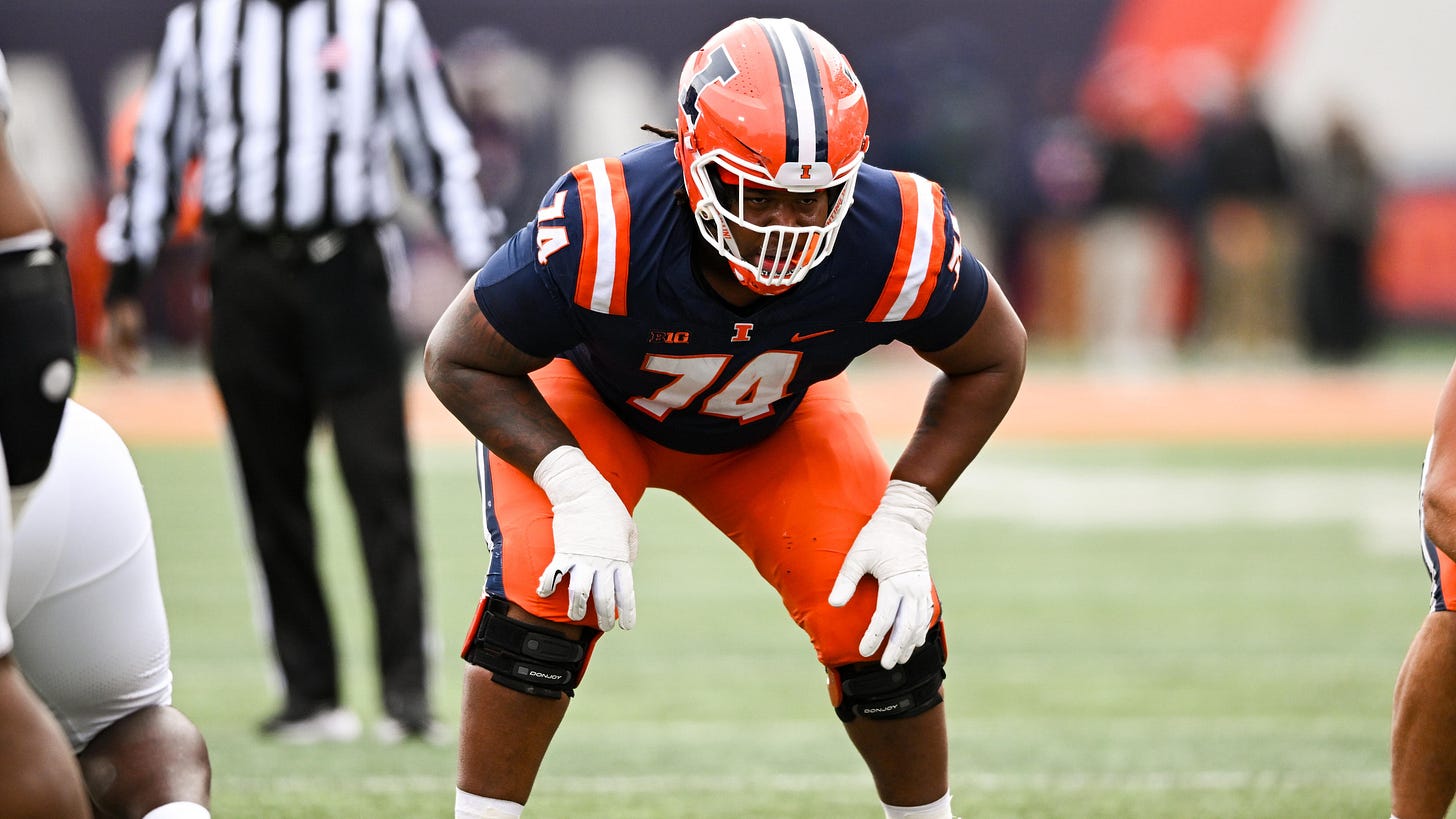 J.C. Davis NFL Draft 2026 Scouting Report for New York Giants OT