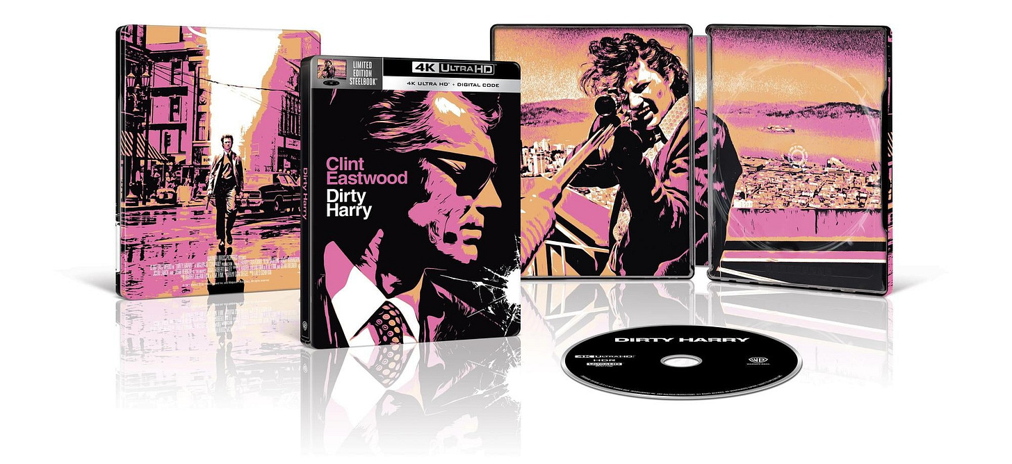 Dirty Harry 4K Steelbook