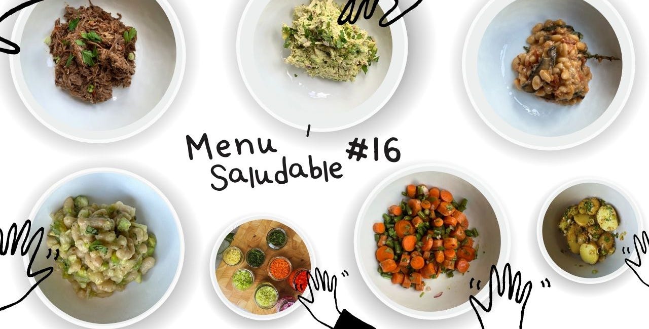 MENÚ SALUDABLE #16. Agosto