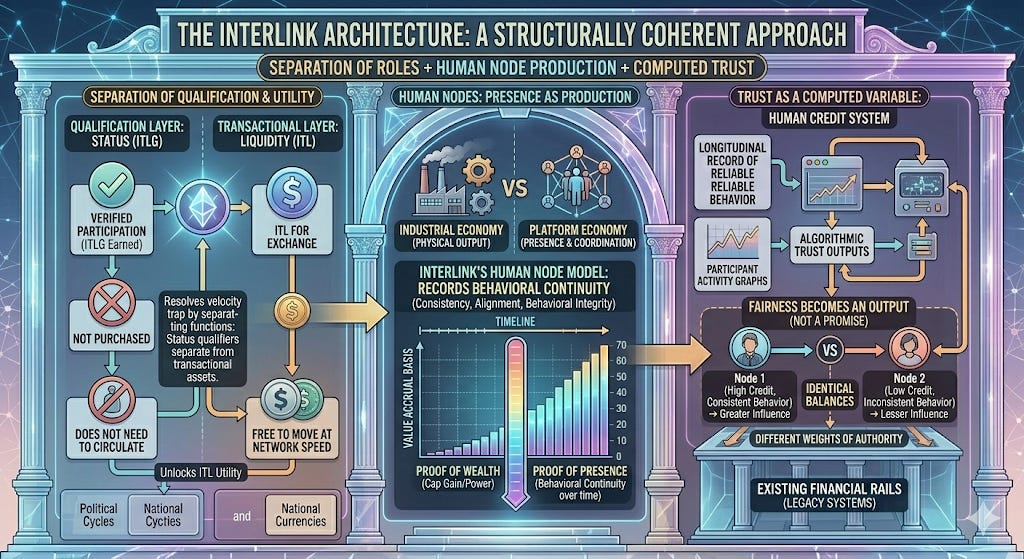 Value is no longer accumulated. It is qualified, weighted, and released.