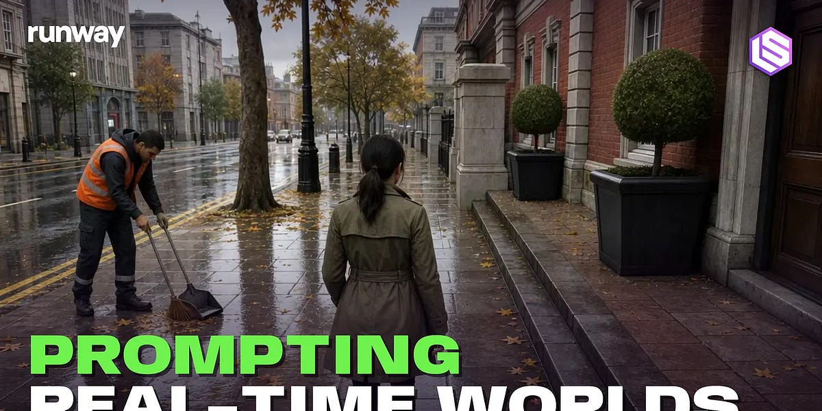Runway’s WorldPrompt and the Engineering of Real-Time Worlds