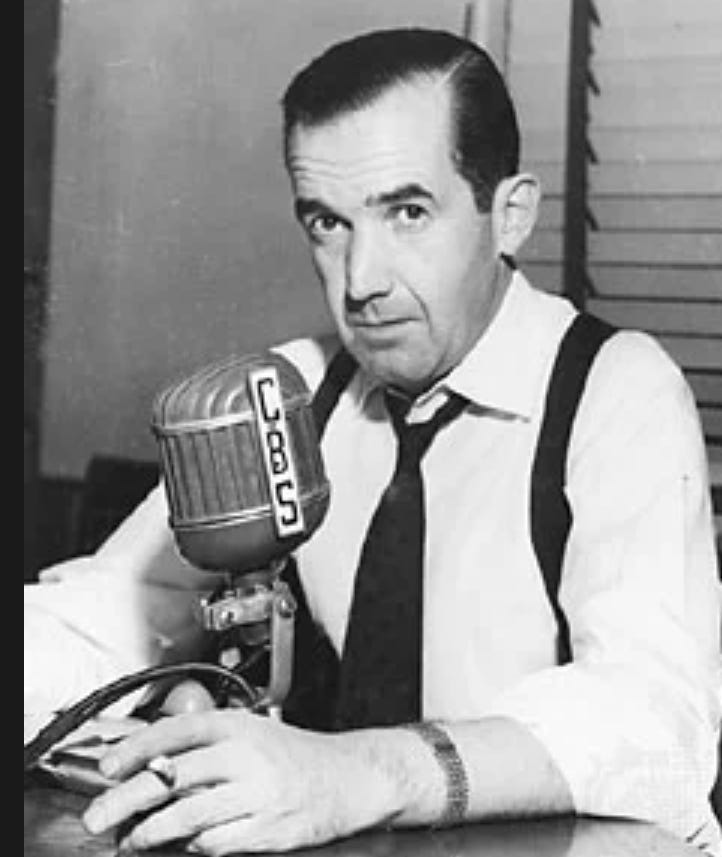 The wisdom of Edward R. Murrow and NBC’s disgrace