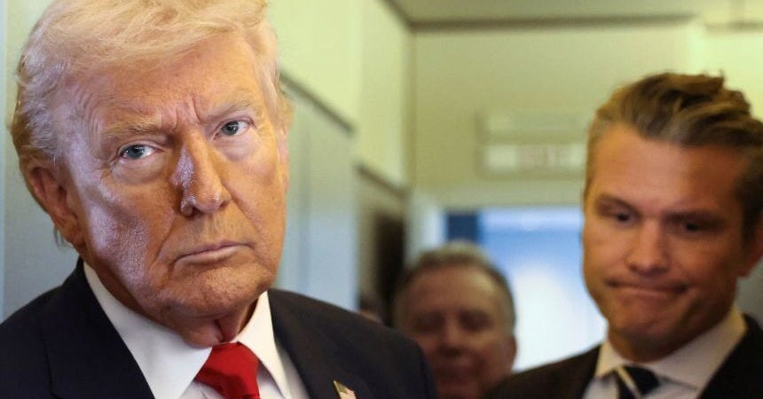 Downed jets puncture Trump's and Hegseth's claims of air invulnerability |  CNN Politics