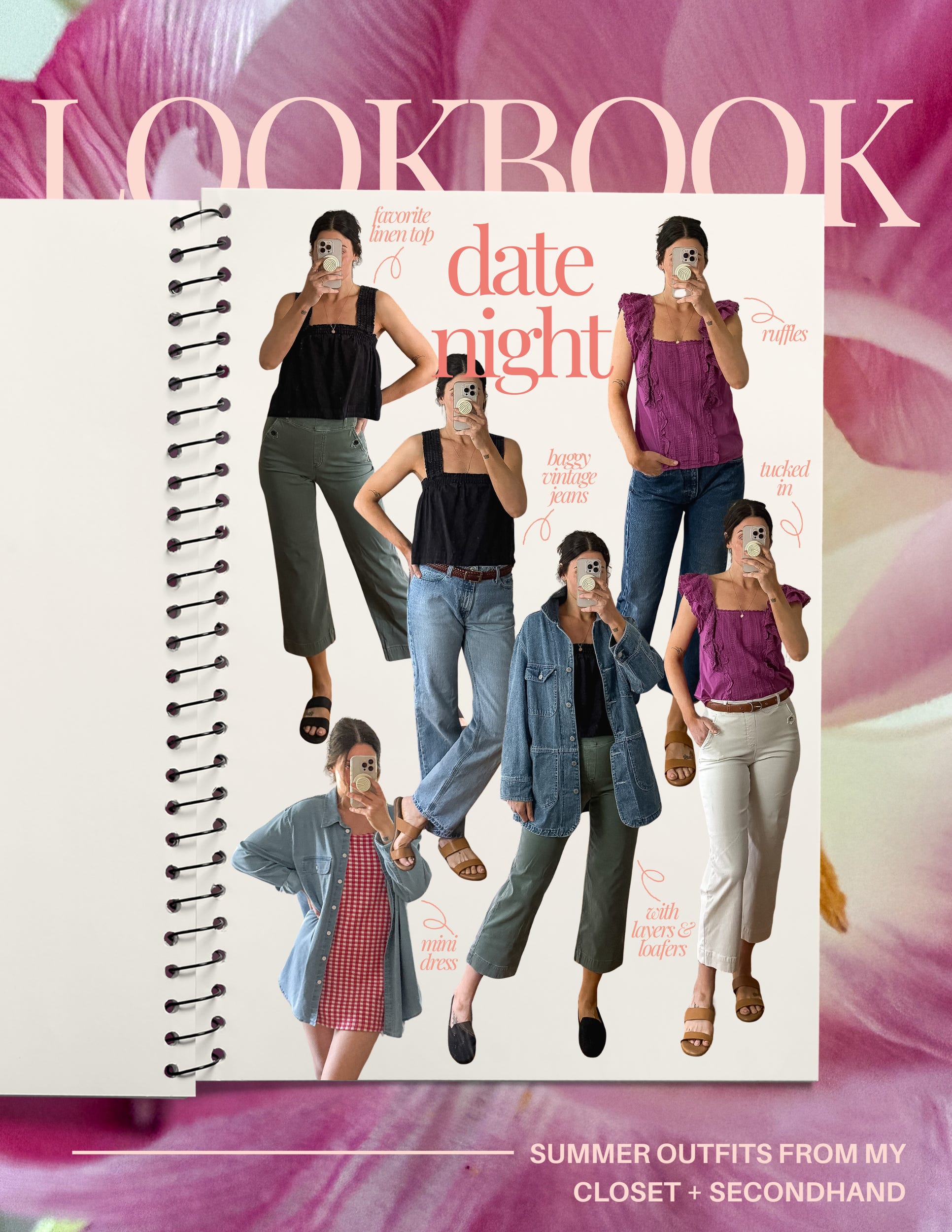 My Summer Lookbook: Primarily Secondhand