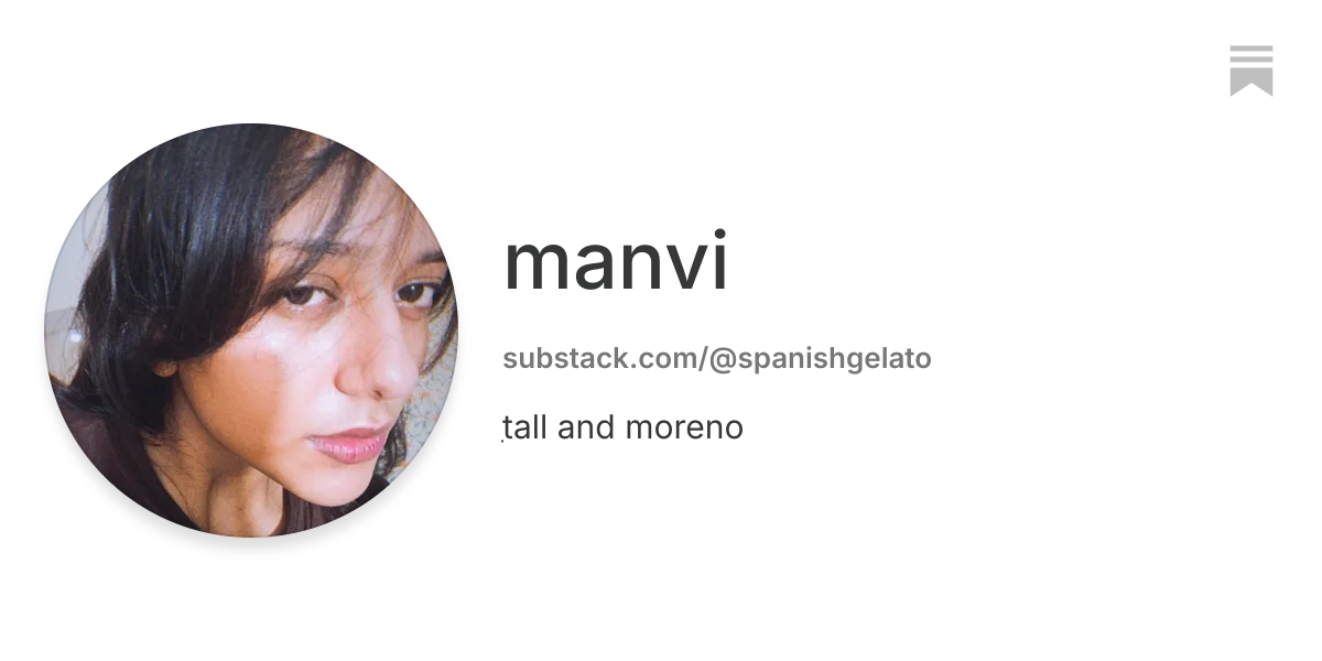 manvi | Substack