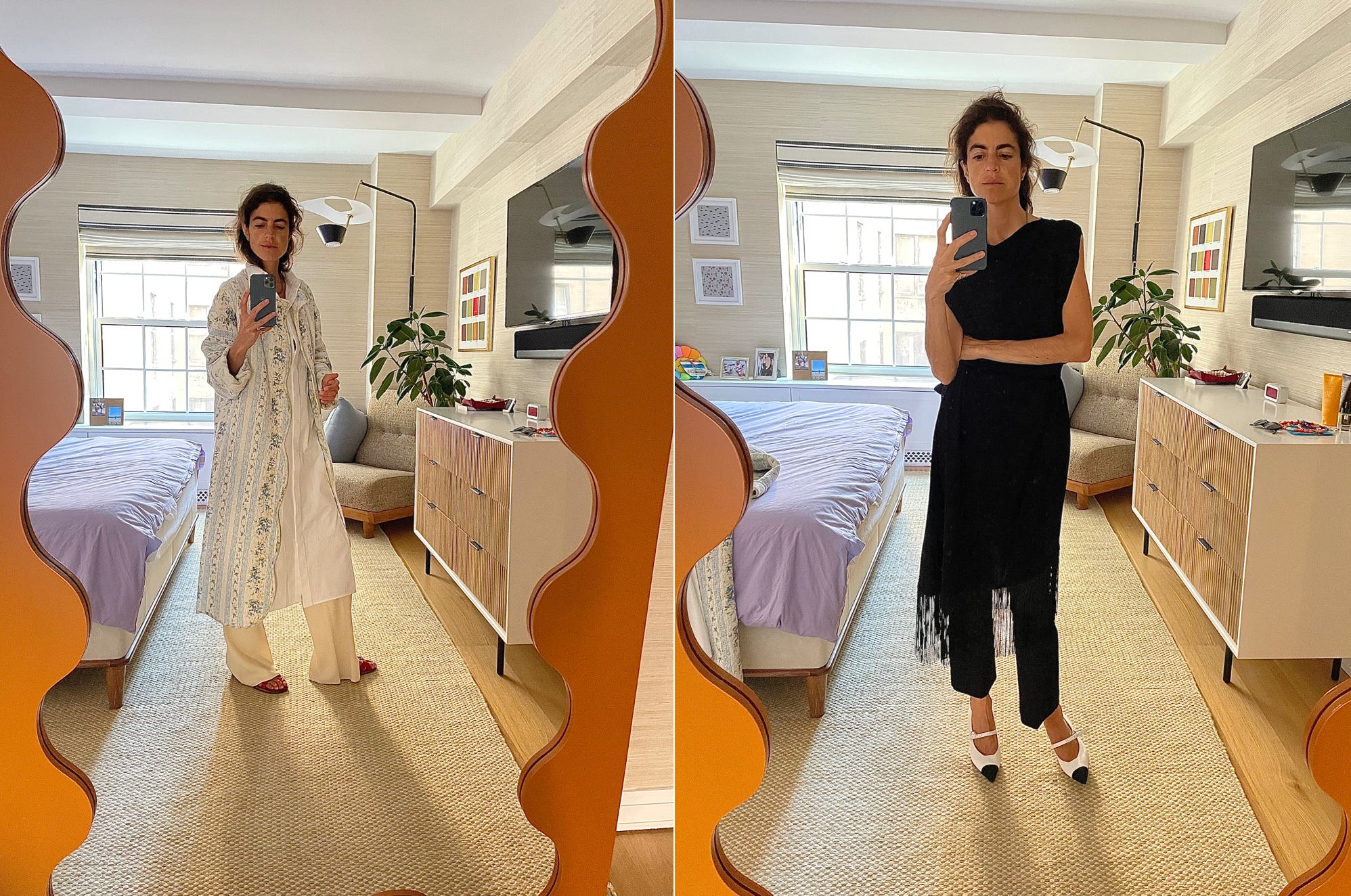 What makes a dress/pant combo work?