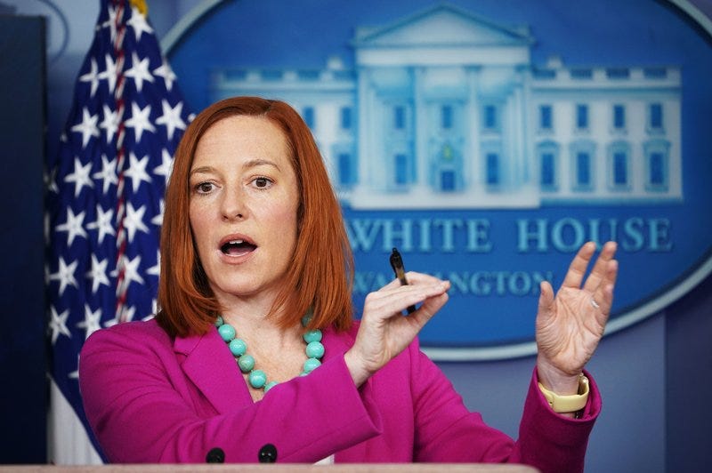 White House Press Secretary Jen Psaki Plays 'Not My Job' On 'Wait Wait' :  NPR