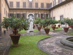 Inner courtyard of Palazzo Medici-Riccardi