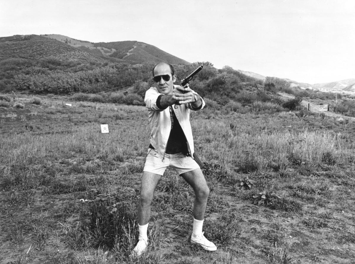 Hunter S. Thompson's daily routine was the height of dissolution | The Independent | The Independent Hunter S. Thompson's daily routine was the height of dissolution | The Independent | The Independent